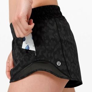 Leopard Hotty Hot Lululemon Shorts- 2.5